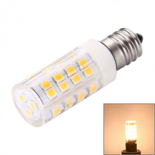E12 5W 330LM ampoule de maïs, 51 LED SMD 2835, AC 220-240V (blanc chaud) SH93WW1580-37