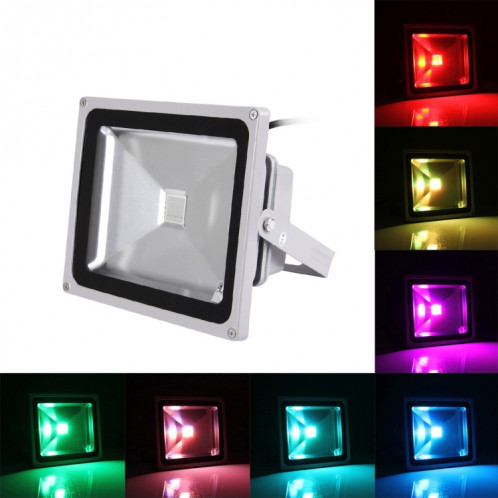 Projecteur coloré imperméable de 30W IP65 LED, 2250LM avec à télécommande, CA 110-265V SH62CL666-310