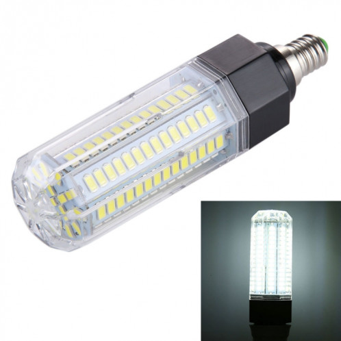 E14 126 LEDs Lumière de maïs à LED blanche de 15W, ampoule à économie d'énergie SMD 5730, AC 110-265V SH09WL465-38