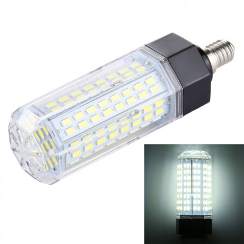 E14 144 LED 16W lumière de maïs à LED lumière blanche, SMD 5730 ampoule à économie d'énergie, AC 110-265V SH11WL1938-38