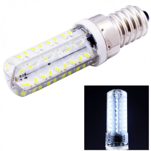 E14 3.5W 200-230LM ampoule de maïs, 72 LED SMD 3014, luminosité réglable, AC 110V (lumière blanche) SH31WL1693-311
