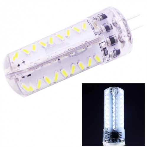 G4 3.5W 200-230LM ampoule de maïs, 72 LED SMD 3014, luminosité réglable, AC 110V (lumière blanche) SH32WL744-311