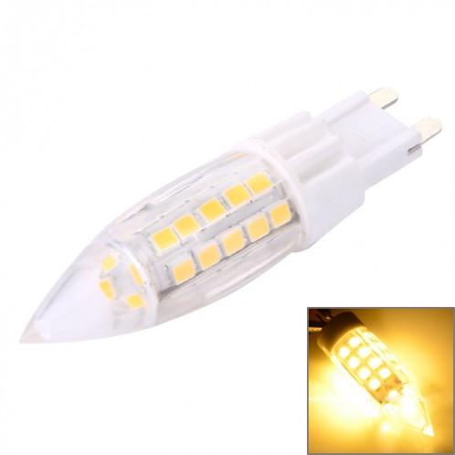 G9 4W 300LM bougie d'ampoule de maïs, 44 LED SMD 2835, AC 220-240V (blanc chaud) SH82WW106-37