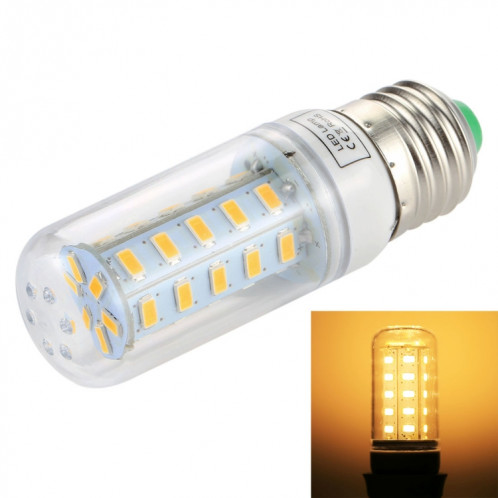E27 36 LED 4W Chaud Blanc LED Maïs Lumière, SMD 5730 Ampoule Économie d'énergie, DC 12-30V SH32WW721-38