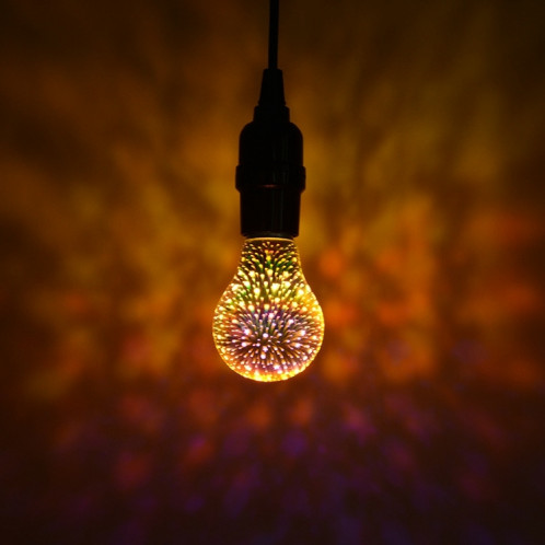 A60 E27 4W IP65 imperméabilisent l'ampoule chaude de feux d'artifice du blanc 3D, 2700K 48 LED SMD 2835 lampe décorative vintage de décoration d'atmosphère, CA 85-265V SH41WW826-39 A60 E27 4W IP65 imperméabilisent l'ampoule chaude de feux d'artifice du blanc 3D, 2700K 48 LED SMD 2835 lampe décorative vintage de décoration d'atmosphère, CA 85-265V SH41WW826-39