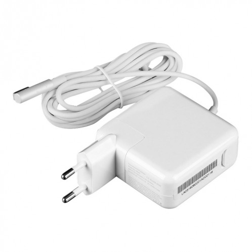 14.5V 3.1A 45W 5 Pin L Style MagSafe 1 chargeur d'alimentation pour Apple Macbook A1244 / A1237 / A1369 / A1370 / A1374 / A1304, longueur: 1,7 m, UE Plug (blanc) SH026W1937-36