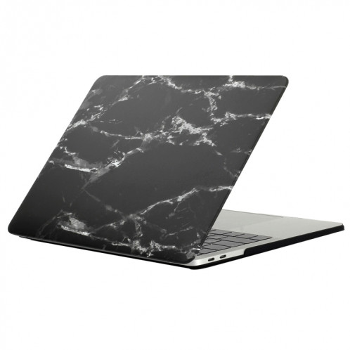 Pour 2016 Nouveau Macbook Pro 13.3 pouce A1706 et A1708 Noir Blanc Texture Marbre Motif Ordinateur Portable Stickers D'eau PC Cas de Protection SH053B1239-35