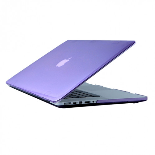 Pour 2016 Nouveau Macbook Pro 13,3 pouces A1706 & A1708 Ordinateur Portable Crystal PC Housse de Protection (Violet) SH055P1763-33