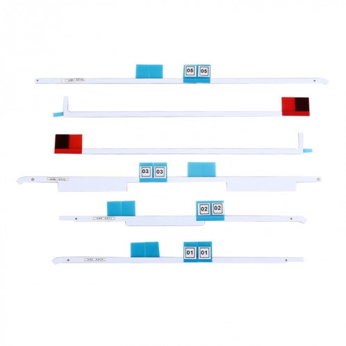 iPartsAcheter 6 en 1 pour iMac 21,5 pouces A1418 (2012 2015) autocollants adhésifs LCD SI00681422-35