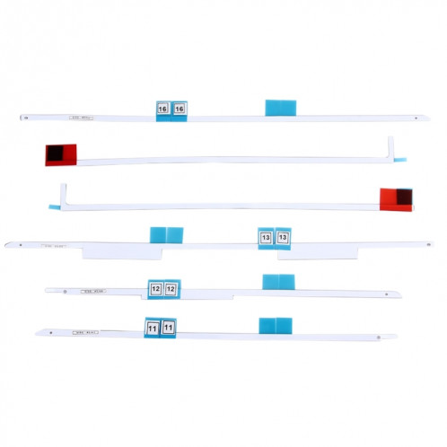 iPartsAcheter 6 en 1 pour iMac 27 pouces A1419 (2012 2015) Autocollants adhésifs LCD SI00691607-35