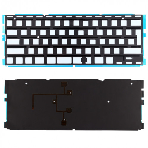 Rétroéclairage du clavier britannique pour Macbook Air 11,6 pouces A1370 A1465 (2011 ~ 2015) SH0100430-35