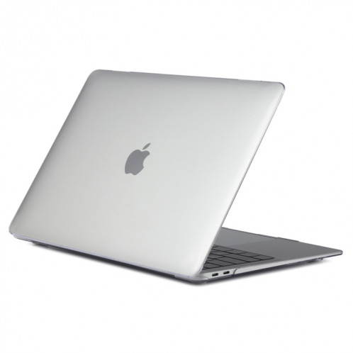 Etui de protection pour ordinateur portable Crystal Style pour MacBook Air 13,3 pouces A1932 (2018) (Blanc) SH211W1595-34