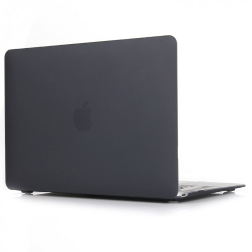 Etui de protection pour ordinateur portable de style mat pour MacBook Air 13,3 pouces A1932 (2018) (Noir) SH212B1187-34