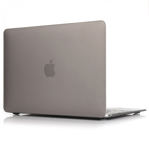 Etui de protection pour ordinateur portable de style mat pour MacBook Air 13,3 pouces A1932 (2018) (Gris) SH212H423-34