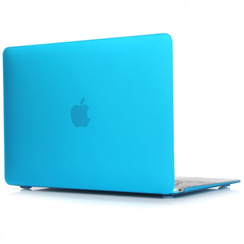 Etui de protection pour ordinateur portable de style mat pour MacBook Air 13,3 pouces A1932 (2018) (Bleu de lac) SH12LB1327-34