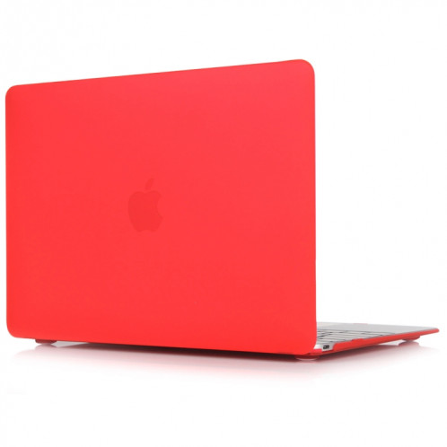 Etui de protection pour ordinateur portable de style mat pour MacBook Air 13,3 pouces A1932 (2018) (Rouge) SH212R1113-34