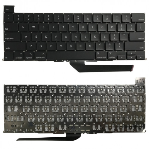 Clavier version américaine pour MacBook Pro 16 pouces A2141 (noir) SH396B1818-35