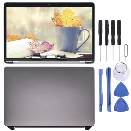 Écran d'affichage LCD complet d'origine pour MacBook Pro 13 A1706 A1708 (2016-2017) (gris) SH437H1500-36