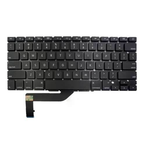 Clavier version US pour Macbook Retian Pro 15 pouces A1398 2013 2014 2015 SC04421338-34