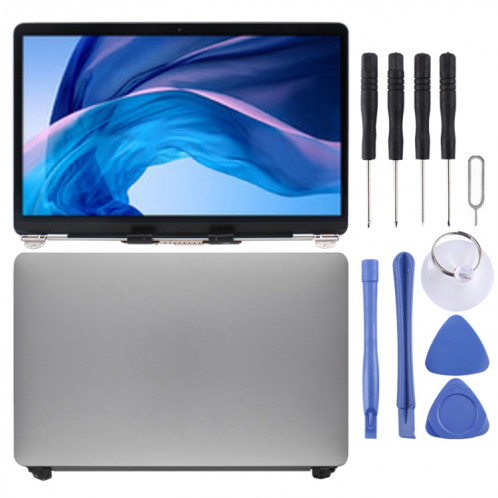 Écran d'affichage LCD complet d'origine pour Macbook Air 13,3 pouces M1 A2337 2020 EMC 3598 MGN63 MGN73 (gris) SH486H142-36