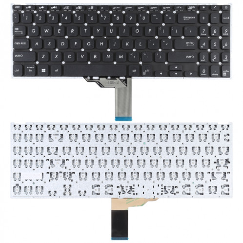 Pour Asus Vivobook X512 X512D X512DA X512F X512FA X512U Clavier Version US SH07621385-35