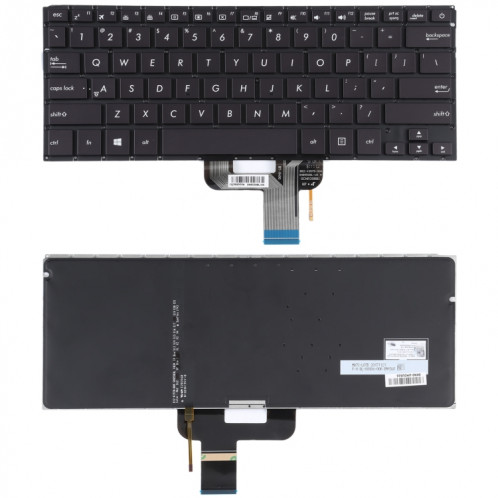 Pour Asus Zenbook RX410U RX310 UX310 UX310UA Clavier Version US avec rétro-éclairage SH0766448-35