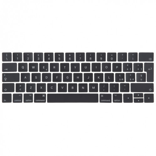 Version italienne britannique Keycaps pour MacBook Pro 13,3 pouces 15,4 pouces A1706 A1707 2016 2017 SH0771922-34