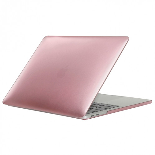 Etui de protection en métal pour ordinateur portable pour MacBook Pro 15,4 pouces A1990 (2018) (Or rose) SH13RG1920-37