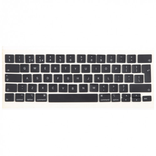 Capuchons de touches pour MacBook Pro 13 pouces/16 pouces M1 A2251 A2289 A2141 2019 2020, version britannique SH65001761-34