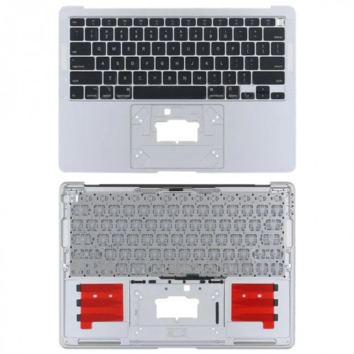 Pour Macbook Air 13 A2179 2020 Couverture latérale C + clavier édition américaine (argent) SH512S1775-35