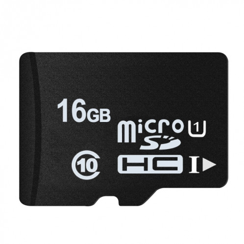 Carte mémoire Micro SD (TF) 16 Go haute vitesse de classe 10 de Taiwan (capacité réelle de 100%) SH1050157-37