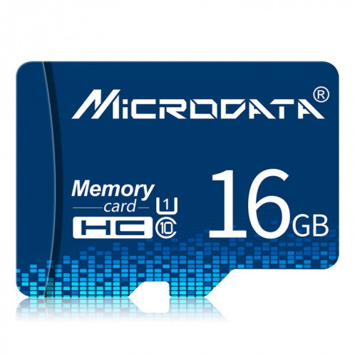 Carte mémoire MICRODATA 16GB U1 Blue TF (Micro SD) SH5801980-311