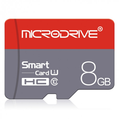Carte mémoire Micro SD (TF) Microdrive 8 Go grande vitesse, classe 10 SH58401114-311