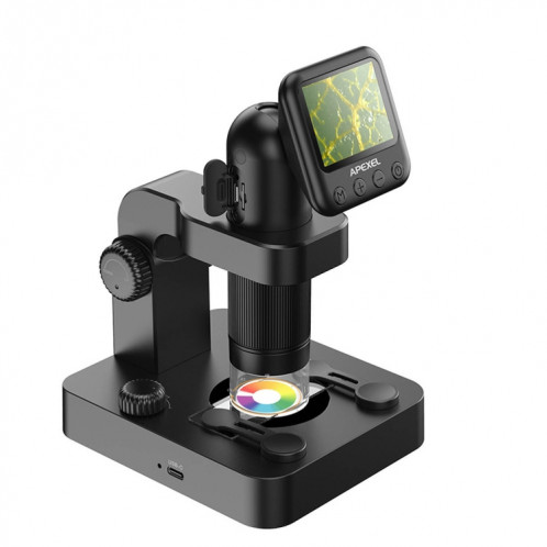 APEXEL MS003 Microscope numérique HD portable extérieur avec base SA0362303-36