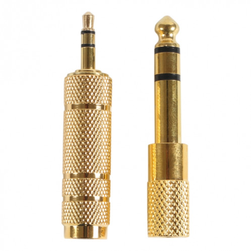 Ensemble d'adaptateurs audio stéréo 2 en 1 de 6,35 mm à 3,5 mm SH01181767-36 Ensemble d'adaptateurs audio stéréo 2 en 1 de 6,35 mm à 3,5 mm SH01181767-36