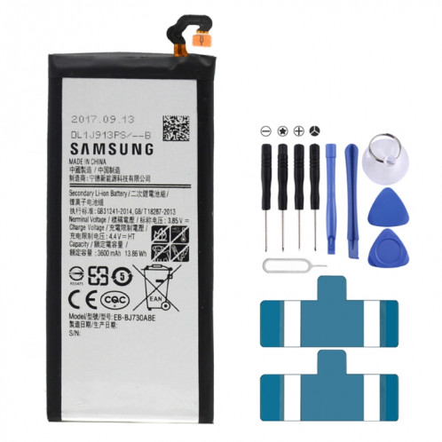 Batterie Li-Polymère EB-BJ730ABE 3600mAh pour Samsung Galaxy J7 (2017) / J730 / J730F / J730FM / J7 Pro SH98291755-35