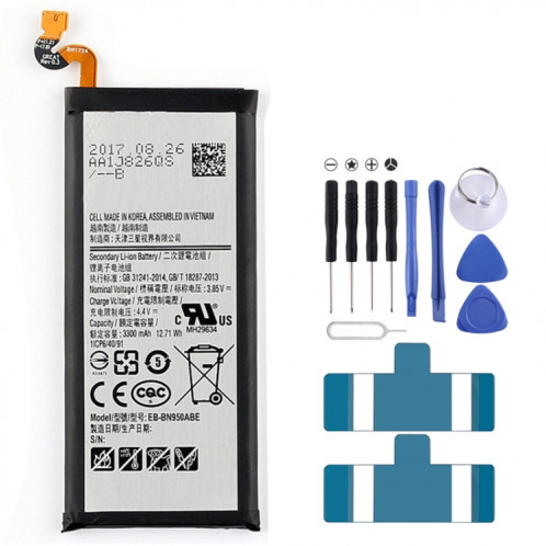 Batterie Li-Polymère EB-BN950ABE 3300mAh pour Samsung Galaxy Note 8 / N9500 / N950A / N950F / N950T / N950V SH9847484-35