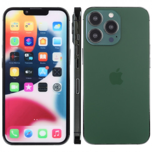 Pour iPhone 13 Pro écran couleur faux modèle d'affichage factice non fonctionnel (vert foncé) SH87DG1241-36