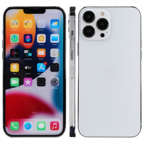 Pour iPhone 13 Pro écran couleur faux modèle d'affichage factice non fonctionnel (argent) SH087S1467-36