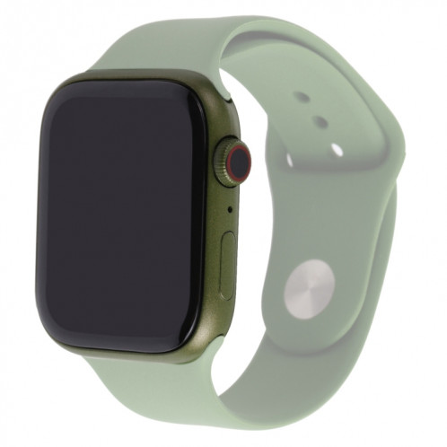 Modèle d'affichage factice non fonctionnel pour l'écran noir pour la série Apple Watch 7 41mm, pour photographier la sangle de montre, aucune montre (vert) SH091G48-35
