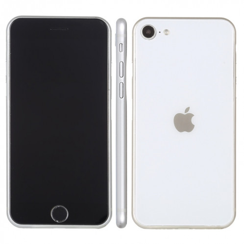 Modèle d'affichage factice faux écran noir non fonctionnel pour iPhone SE 2 (blanc) SH412W1786-36