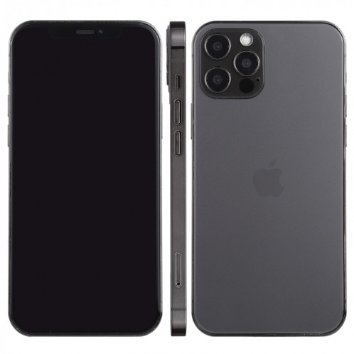 Modèle d'affichage factice factice à écran noir non fonctionnel pour iPhone 12 Pro (6,1 pouces) (gris) SH414B23-37