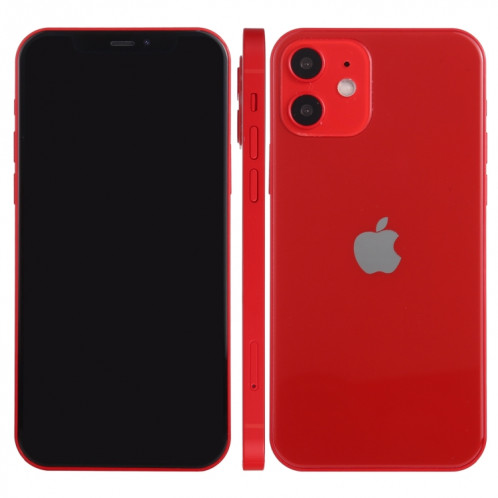 Modèle d'affichage factice faux écran noir non fonctionnel pour iPhone 12 mini (5,4 pouces) (rouge) SH416R694-36