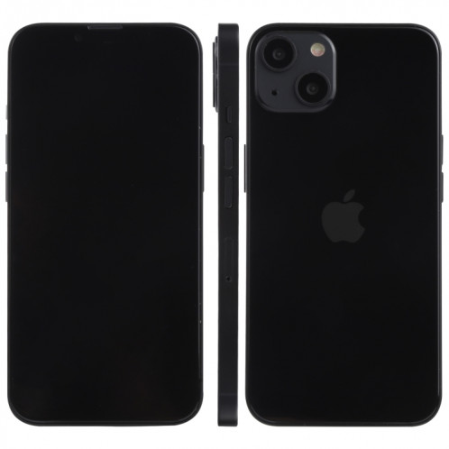 Modèle d'affichage factice non fonctionnel à écran noir pour iPhone 13 (noir) SH695B1418-37