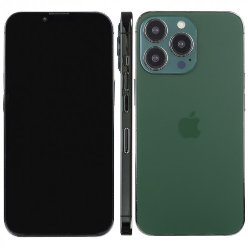 Pour iPhone 13 Pro Max écran noir faux modèle d'affichage factice non fonctionnel (vert foncé) SH97DG1259-36