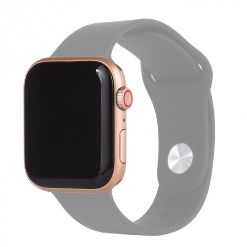 Écran noir faux modèle d'affichage factice non fonctionnel pour Apple Watch série 6 44 mm, pour photographier le bracelet de montre, pas de bracelet (or) SH740J794-36