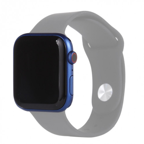 Modèle d'affichage factice faux écran noir non fonctionnel pour Apple Watch Series 6 44 mm, pour photographier le bracelet de montre, pas de bracelet (bleu) SH740L1595-36
