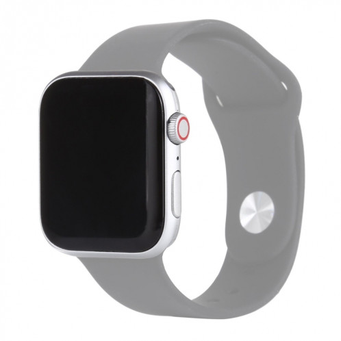 Écran noir faux modèle d'affichage factice non fonctionnel pour Apple Watch série 6 40 mm, pour photographier le bracelet de montre, pas de bracelet (argent) SH741S592-36
