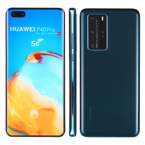 Écran couleur faux modèle d'affichage factice non fonctionnel pour Huawei P40 Pro 5G (bleu) SH750L1525-36