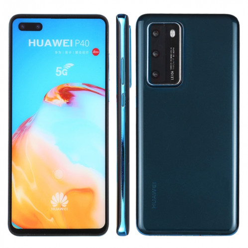 Écran couleur faux modèle d'affichage factice non fonctionnel pour Huawei P40 5G (bleu) SH751L1874-36